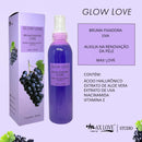 Kit Completo 5 Itens Linha Glow Love Uva Max Love
