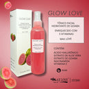 Kit completo 5 itens linha Glow Love goiaba Max Love