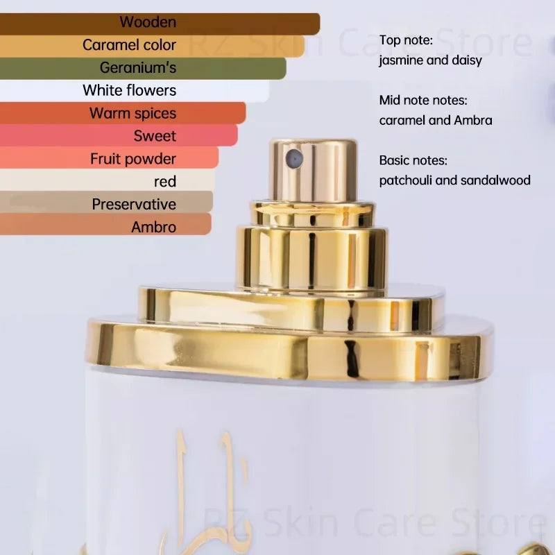 Yara asad 100ml perfume hombre feminino almíscar baunilha colônia masculino de mujer conjuntos de fragrâncias doces lattafa khamrah perfumes originais