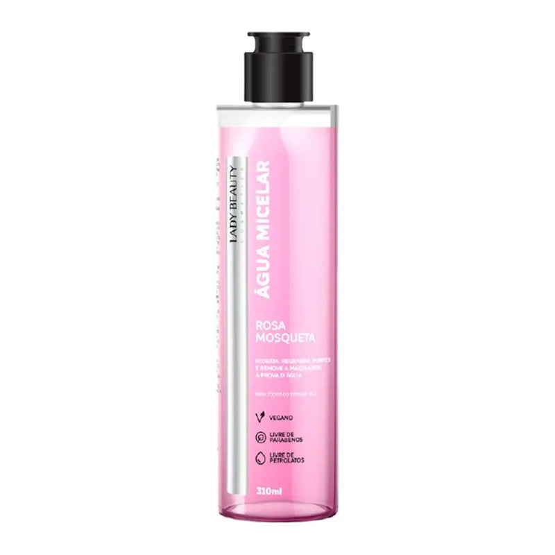 Água Micelar Vegana Rosa Mosqueta Lady Beauty