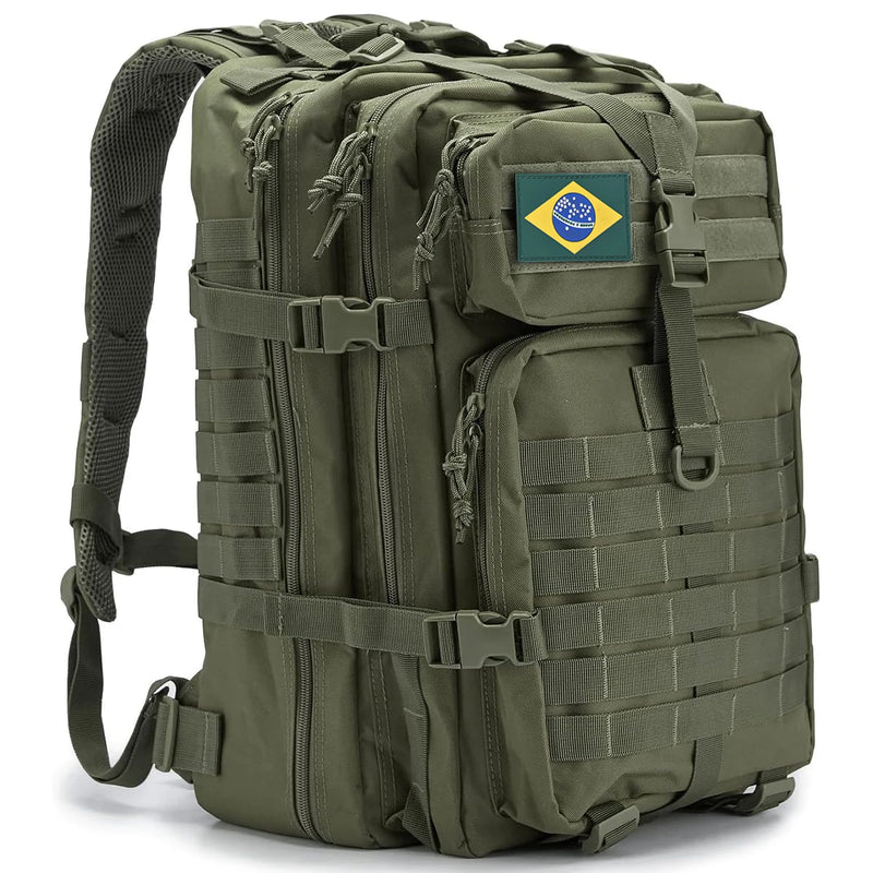 Mochila tática militar assalt reforçada impermeável grande