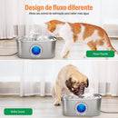 Fonte para gatos e cães com filtro dispensador de água Inox 304, bebedouro automático Newpet