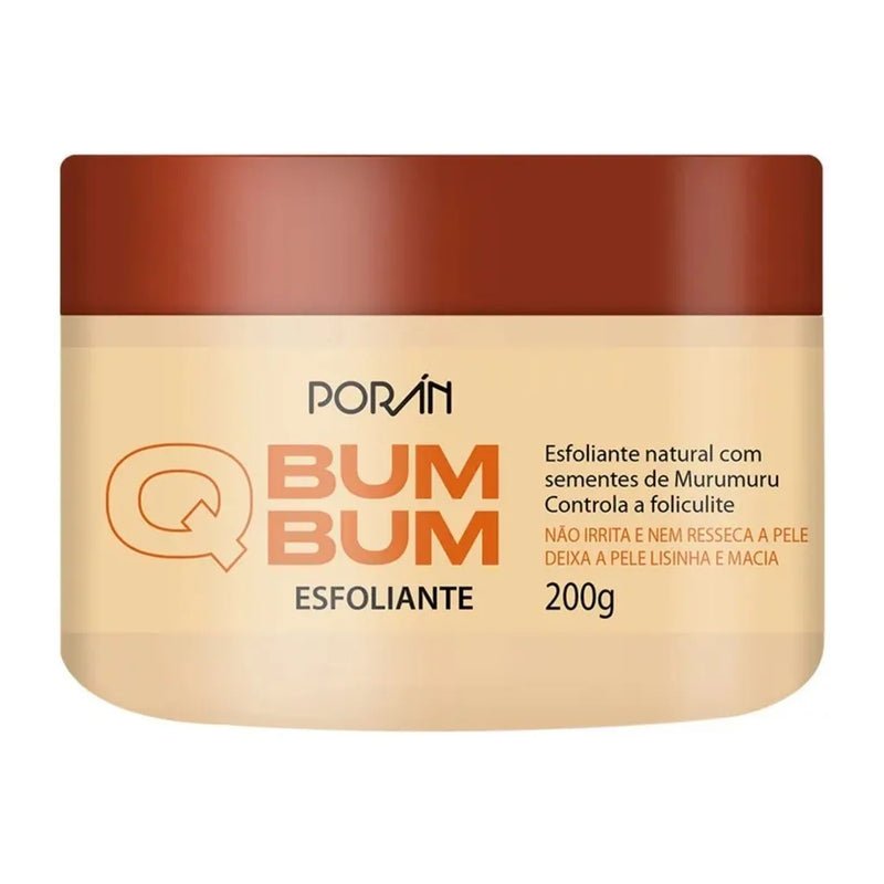 Vegan natural exfoliant Q Bum Bum Porán