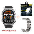 KOSPET TANK M3 Smartwatch For Men 480mAh 60 Days Battery IP69K 5ATM Waterproof AMOLED Bluetooth Call AI Voice Military Watches