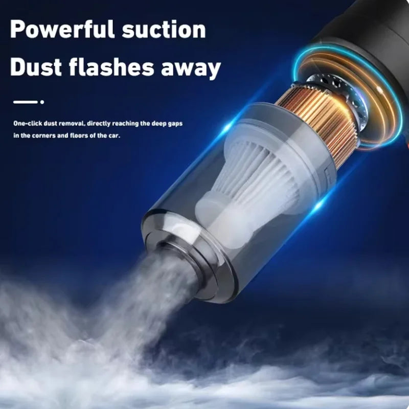 Aspirador de pó Mini&nbsp;portátil casa e carro&nbsp;recarregável Usb