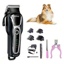 Aparador profissional recarregável, cortador de pelo do cachorro e gato, animal de estimação