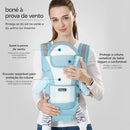 Canguru para bebe&nbsp; seguro com apoio para os quadris&nbsp; Sling e bolsa ergonômico