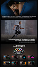 Relogio Smartwatch AURAFIT Am18 masculino a prova dágua ip67