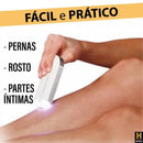 Depilador elétrico feminino facial e corpo carregamento sem fio