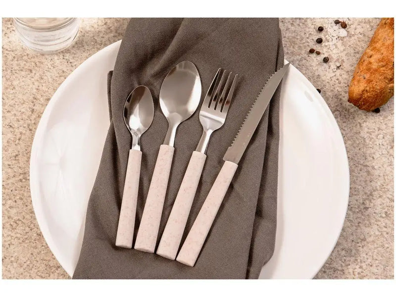 Jogo de talheres Veneza Brinox em aço inoxidável 20 peças