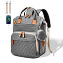 Mochila bolsa maternidade impermeável bolso térmico bebê
