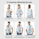 Canguru para bebe&nbsp; seguro com apoio para os quadris&nbsp; Sling e bolsa ergonômico