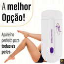 Depilador elétrico feminino facial e corpo carregamento sem fio