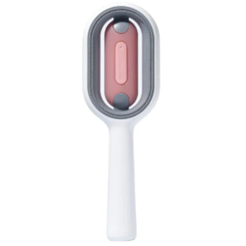 Pente de silicone para tosa de animais de estimação, escova limpa removedora de pelos para cães e gatos, tanque de água e limpeza