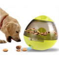 Comedouro interativo petisco brinquedo pet cães gatos ovo