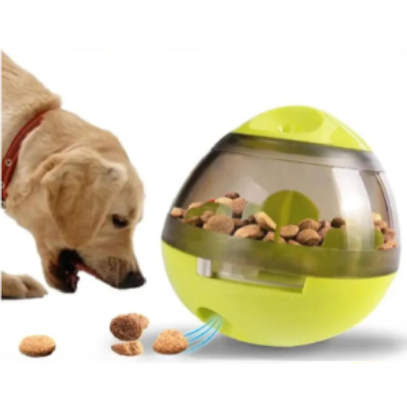 Comedouro interativo petisco brinquedo pet cães gatos ovo