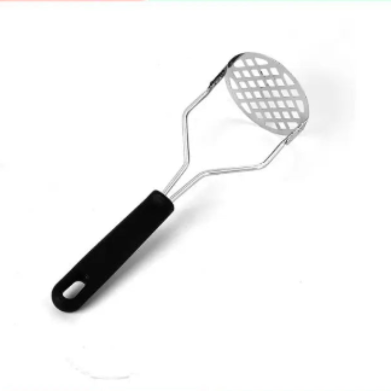 Natal Amassador Batatas, leguminosas, multiuso na cozinha em aço inox com cabo plástico promoções