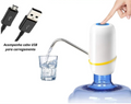Bomba elétrica de galão recarregável universal bebedouro com carregamento USB para galão garrafão de água