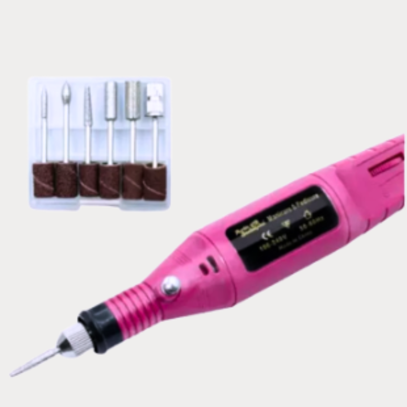Motor de bloco de lixa elétrica profissional para unhas e lixadeira -  bivolt