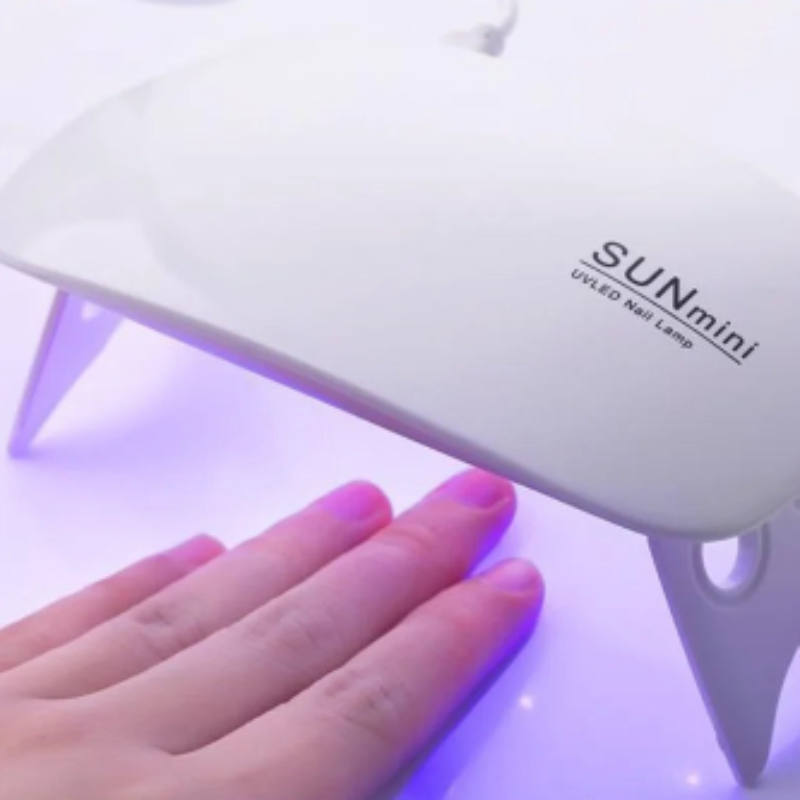 Mini Cabine forninho sun mini estufa 6w led uv portátil manicure pronta entrega