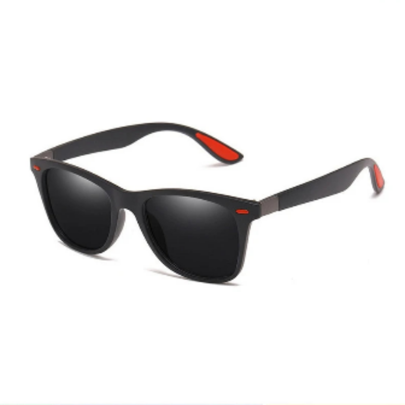 Novos óculos de sol polarizados da moda para homens e mulheres, lentes espelhadas, óculos de sol esportivos