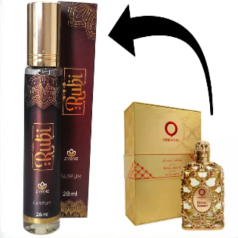 Perfume "Ruby Zyone" 28ml male royal amber melon pineapple amber vanilla musk woods EDP high fixation arabic fragrance