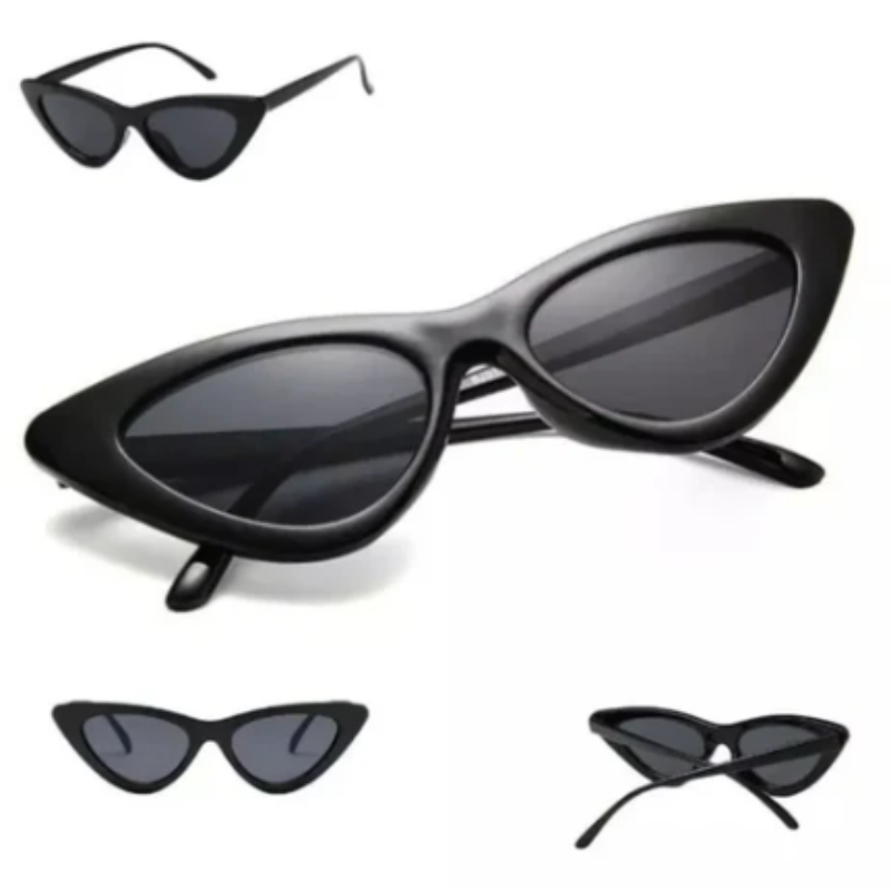 Óculos de sol retrô gatinho triangular blogger moda armadilha hip hop tendência famosa-ENVIO IMEDIATO PARA TODO BRASIL