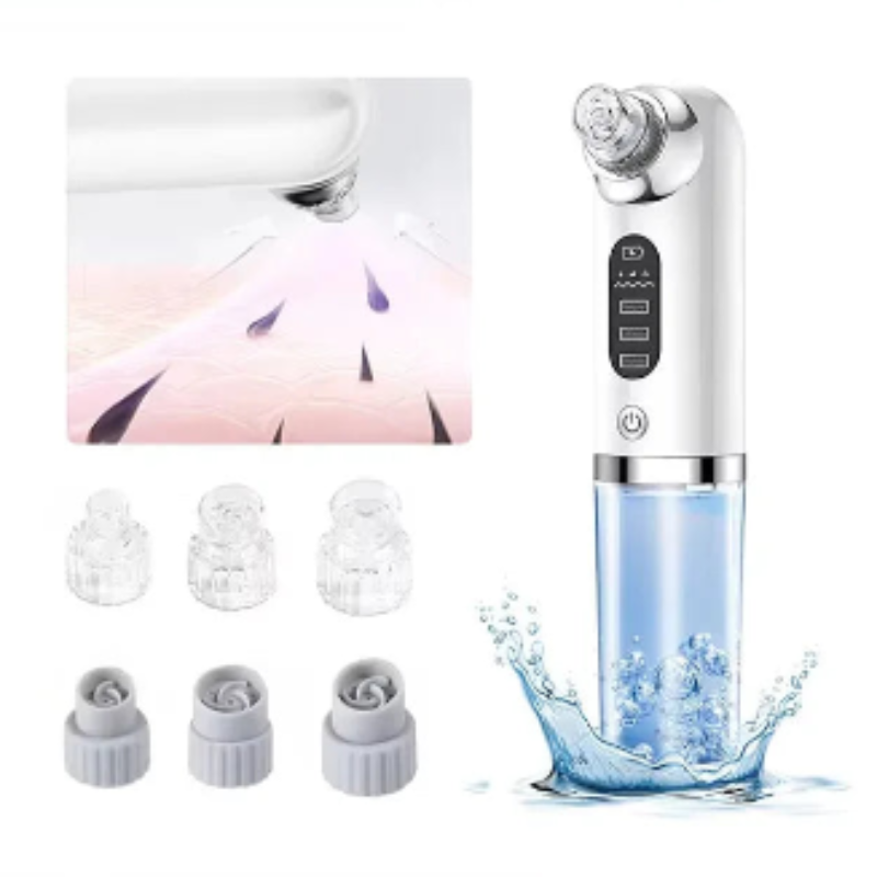 Removedor elétrico de cravos, remoção de espinhas, acne, sucção a vácuo, limpador de poros, limpeza facial