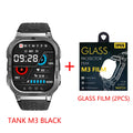 KOSPET TANK M3 Smartwatch For Men 480mAh 60 Days Battery IP69K 5ATM Waterproof AMOLED Bluetooth Call AI Voice Military Watches