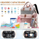 Mochila bolsa maternidade impermeável bolso térmico bebê