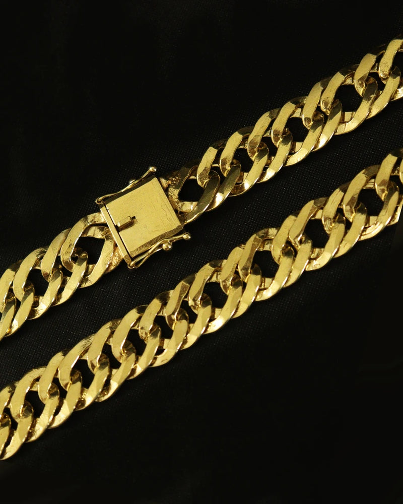 Pulseira de moeda antiga GRUMET LAMINADA 15MM Idêntica ao ouro 18k (garantia eterna na cor) não enferruja, não escurece
