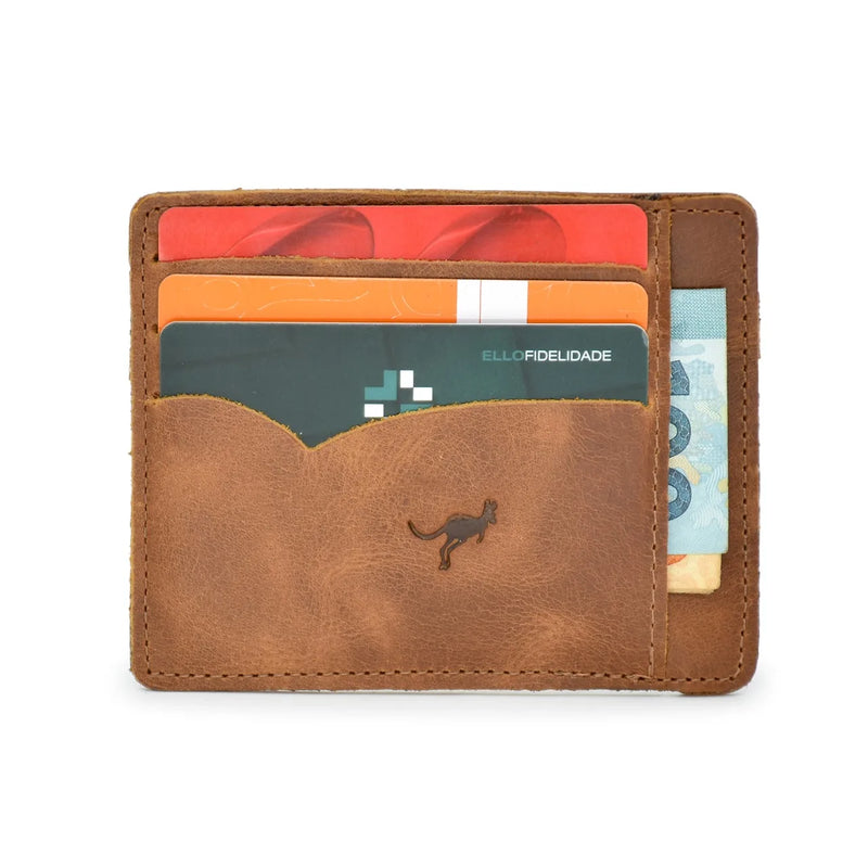 Carteira Masculina Couro Bovino Porta Cartão Slim display p/habilitar Promoção