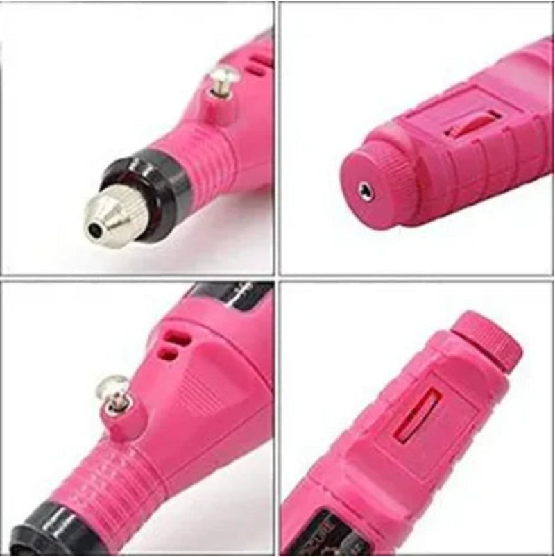 Motor de bloco de lixa elétrica profissional para unhas e lixadeira -  bivolt